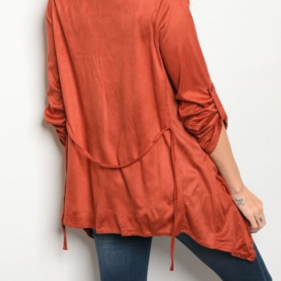 Rust Cardigan - Picture 2 of 6